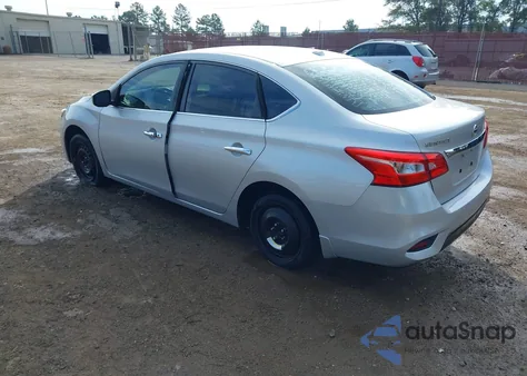 2016 Nissan Sentra Fe+ S/S/Sl/Sr/Sv из США, поврежденный, VIN 3N1AB7AP3GL663033